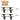 Workbench Planing Stop Set - 4 Benchdogs 2 T-Tracks - Shop Wood Tools