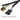 Black Split Wire Loom Conduit - Polyethylene Tubing 3615 Meters - Shop Wood Tools