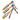Ergonomic Chalk Wax Paint Brush Set - 3 Pcs Stencil Brushes for DIY Wood Projects - Shop Wood Tools