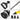 Caulking Gun with Nozzles - Grouting and Filling Tool for Cement and Mortar - Shop Wood Tools