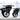 Heavy Duty Rubber Casters - 360 Industrial Furniture Wheels - Shop Wood Tools