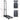 Foldable 200kg Plastic Trolley - 6-Wheel Household Cart - Shop Wood Tools