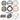 Piston Air Compressor Cylinder Valve Plate Gasket Set 42mm Air Pump Fitting Air-Compressor Accessories - Shop Wood Tools