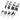 8-in-1 Carbon Steel Hole Punch Corkscrew Tool for Woodworking - Shop Wood Tools