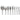 Woodworking Milling Cutter Set - 8 PCS Double-Edged Slotting Knives - Shop Wood Tools