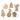 Wooden Christmas Decoration Set - Creative Toy Blanks for Holiday Crafts - Shop Wood Tools