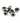 Miniature Flange Bearings - Thin Wall Metal Shielded 2-10pcs - Shop Wood Tools