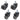 Heavy Duty 15 Caster Wheels - 200kg 360 Rotatable Furniture Casters 4 Pack - Shop Wood Tools