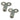 Zinc Alloy Radiator Valve Key Set - 2PCS - Shop Wood Tools