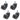 Heavy Duty 15 Caster Wheels - 200kg 360 Rotatable Furniture Casters 4 Pack - Shop Wood Tools