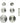 High Speed Steel Electric Grinder Saw Blade Set - 7 PCS Woodworking Cutting Tools - Shop Wood Tools