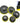 Pneumatic Sandpaper Disc Set - 5 PCS Self-Adhesive Polishing Sponge - Shop Wood Tools