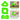 Multifunctional Silicone Glue Scraper Set - 2 Packs Green - Shop Wood Tools