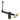 Adjustable Woodworking Desktop Vise Clamp - 20mm Black Ratchet Dowel Fastener - Shop Wood Tools
