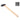 DIY Jewelry Texture Hammer - Handmade Square Gold  Silver Model No 1 - Shop Wood Tools