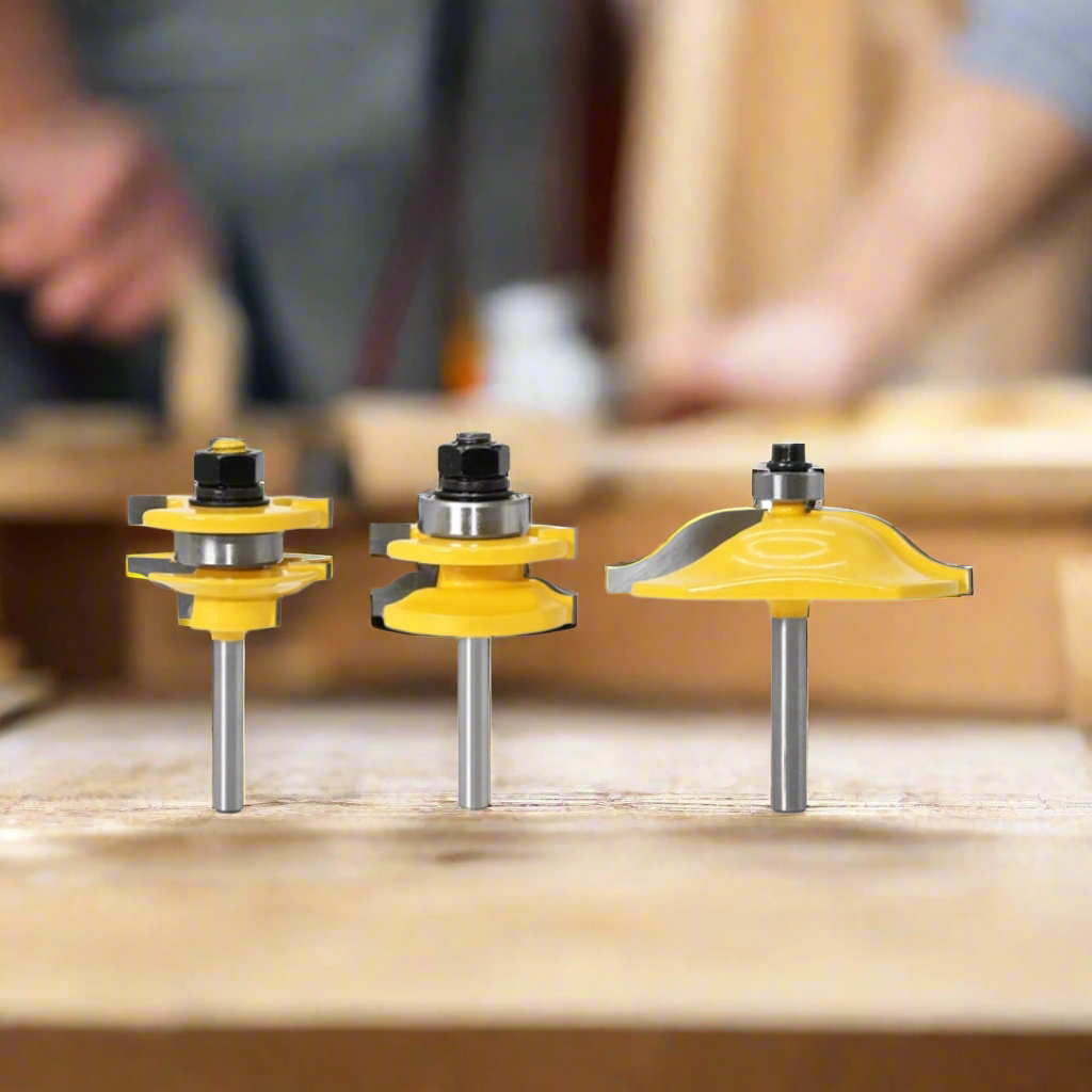 Rustication Joint Cutter Mortise Joint Cutter Set - 3 PCS 14 Woodworking Milling Tool | Shop ...