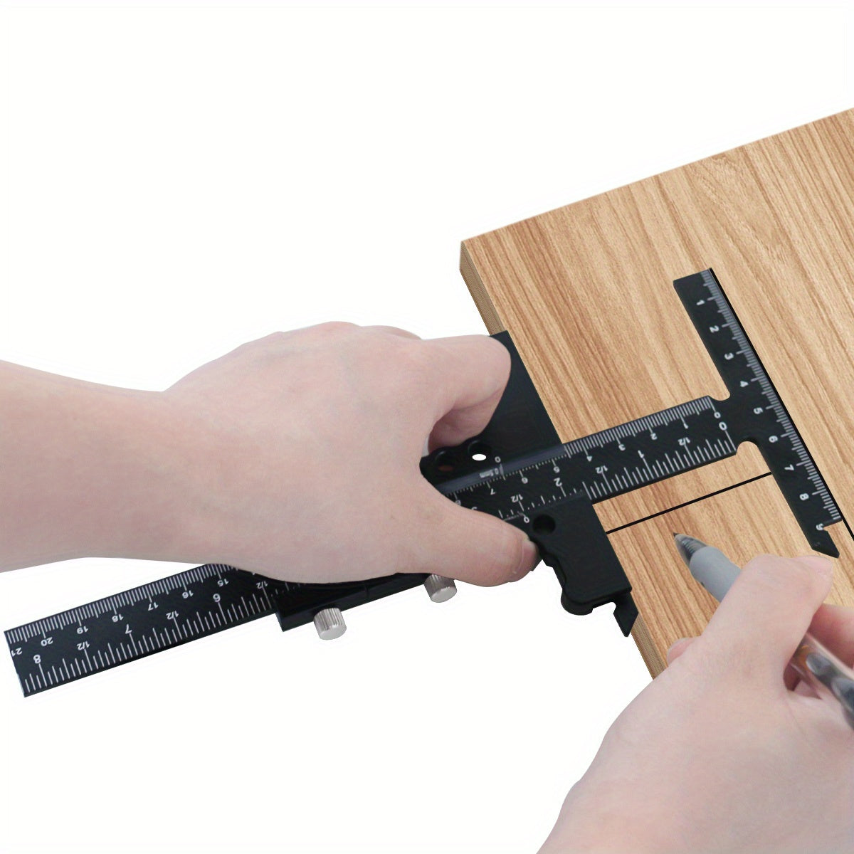 Frame Tracing Instruments Woodworking Scriber Gauge – Aluminum Sliding Marking & Framing Tool ...