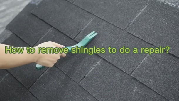 Heavy Duty Roof Shingle Remover  Nail Pry Bar 